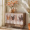 Le rideau textile en lin polyvalent-70 60cm Marron foncé 4