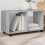 Berkfield†Rolling†Cabinet†Concrete Grey 72x33x42.5 cm Engineered Wood 1