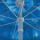 Berkfield Hawaii Beach Parasol Blue 300 cm 6