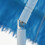 Berkfield Hawaii Beach Parasol Blue 300 cm 7
