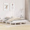 Berkfield Bed Frame without Mattress White 120x190 cm Small Double Solid Wood Pine 1