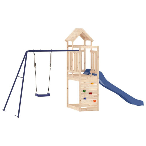 Berkfield Outdoor Playset Solid Wood Pine 2