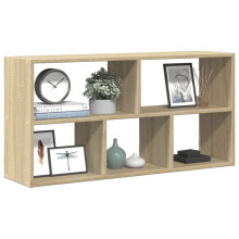 Berkfield Wall Shelf Sonoma Oak 100x25x50 cm Engineered Wood