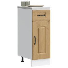 Berkfield Kitchen Base Cabinet Kalmar Artisan Oak Engineered Wood