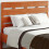 Berkfield Headboard Wax Brown 120 cm Solid Wood Pine 1