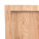 Berkfield Bathroom Countertop Light Brown 100x50x(2-4)cm Treated Solid Wood 6