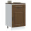 Berkfield Kitchen Base Cabinet Kalmar Brown Oak Engineered Wood 1