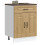 Berkfield Kitchen Base Cabinet Kalmar Artisan Oak Engineered Wood 1