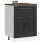 Berkfield Kitchen Base Cabinet Kalmar Black Engineered Wood 1