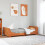 Berkfield Bed Frame without Mattress Wax Brown 90x190 cm Single Solid Wood Pine 1