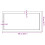 Berkfield Bathroom Countertop Light Brown 100x50x(2-4)cm Treated Solid Wood 9