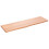 Berkfield Bathroom Countertop Light Brown 100x30x2 cm Treated Solid Wood 2