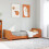 Berkfield Bed Frame without Mattress Wax Brown 90x200 cm Solid Wood Pine 1