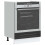 Berkfield Oven Cabinet Kalmar Black Engineered Wood 1