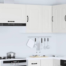 Berkfield Kitchen Wall Cabinet Kalmar White Engineered Wood
