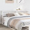 Berkfield Headboard with Shelves White 180 cm Solid Wood Pine 1