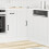 Berkfield Kitchen Corner Base Cabinet Kalmar White Engineered Wood 1