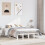 Berkfield Bed Frame without Mattress White 120x190 cm Small Double Solid Wood Pine 1
