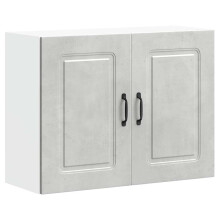 Berkfield Kitchen Wall Cabinet Kalmar Concrete Grey Engineered Wood