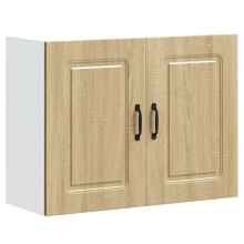 Berkfield Kitchen Wall Cabinet Kalmar Sonoma Oak Engineered Wood