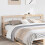 Berkfield Headboard with Shelves 180 cm Solid Wood Pine 1