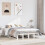 Berkfield Bed Frame without Mattress White 160x200 cm Solid Wood Pine 1