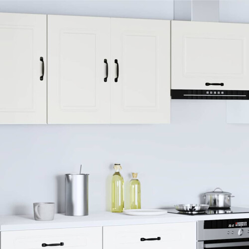 Berkfield Kitchen Wall Cabinet Kalmar White Engineered Wood