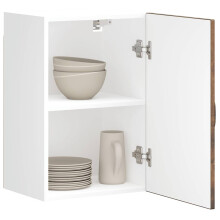 Berkfield Kitchen Wall Cabinet Kalmar Smoked Oak Engineered Wood