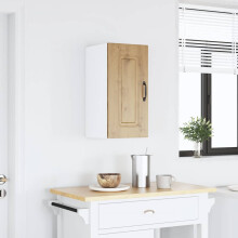 Berkfield Kitchen Wall Cabinet Kalmar Artisan Oak Engineered Wood