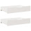 Berkfield Under-Bed Drawers 2 pcs White 80x55x17 cm Solid Wood Pine 1