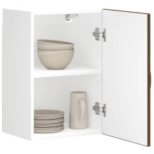 Berkfield Kitchen Wall Cabinet Kalmar Brown Oak Engineered Wood