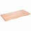 Berkfield Bathroom Countertop Light Brown 100x50x2 cm Treated Solid Wood 2