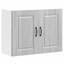 Berkfield Kitchen Wall Cabinet Kalmar Grey Sonoma Engineered Wood