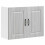 Berkfield Kitchen Wall Cabinet Kalmar Grey Sonoma Engineered Wood 1