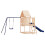 Berkfield Outdoor Playset Solid Wood Pine 2