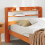 Berkfield Headboard with Shelves Wax Brown 100 cm Solid Wood Pine 1