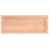 Berkfield Bathroom Countertop Light Brown 80x30x(2-6) cm Treated Solid Wood 4