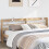 Berkfield Headboard with Shelves 180 cm Solid Wood Pine 1