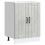 Berkfield Sink Base Cabinet Lucca Concrete Grey Engineered Wood 1
