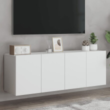 Berkfield TV Cabinets Wall-mounted 2 pcs White 60x30x41 cm