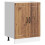 Berkfield Sink Base Cabinet Lucca Old Wood Engineered Wood 1