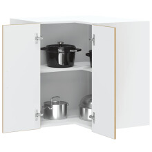 Berkfield Kitchen Wall Corner Cabinet Kalmar Artisan Oak Engineered Wood