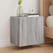 Berkfield TV Wall Cabinets 2 pcs Grey Sonoma 40.5x30x40 cm Engineered Wood