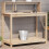 Berkfield Potting Table with Shelves 108x50x109.5 cm Solid Wood Pine 1