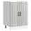 Berkfield Sink Base Cabinet Lucca Grey Sonoma Engineered Wood 1