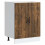 Berkfield Sink Base Cabinet Lucca Smoked Oak Engineered Wood 1