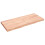 Berkfield Bathroom Countertop Light Brown 140x60x(2-6)cm Treated Solid Wood 2