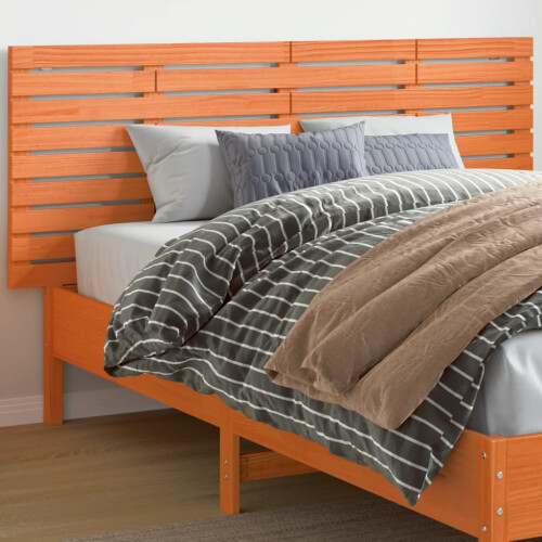 Berkfield Wall Headboard 166x3x63 cm Solid Wood Pine