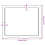 Berkfield Bathroom Countertop Dark Brown 60x50x(2-4) cm Treated Solid Wood 9