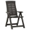 Berkfield Garden Reclining Chairs 2 pcs Plastic Anthracite 2